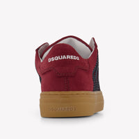Dsquared2 Unisex Kinder Sneaker in Bordeaux
