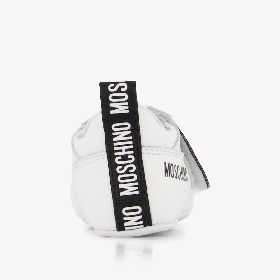 Moschino Bébé Unisexe Baskets dans Blanc