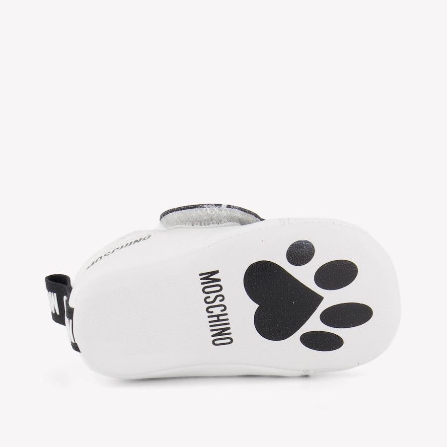 Moschino Bébé Unisexe Baskets dans Blanc