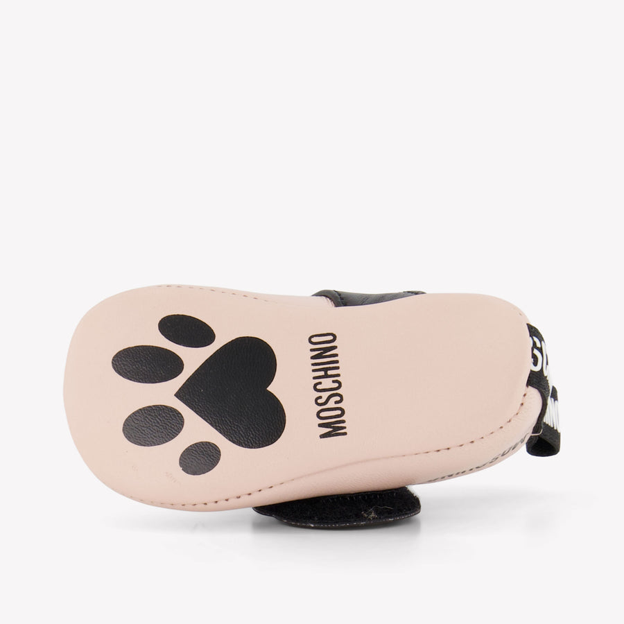 Moschino Bébé Filles Baskets dans Rose Léger