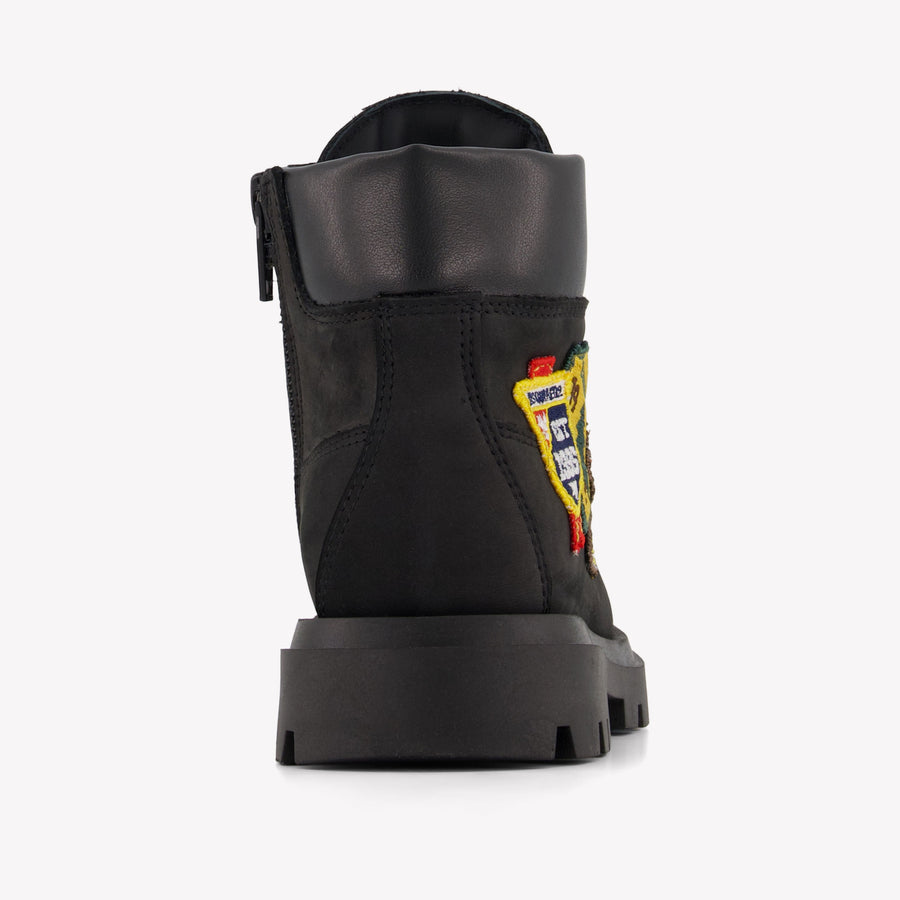 Dsquared2 Garçons Bottes dedans Noir