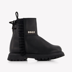 Dsquared2 Mädchen Stiefel rein Schwarz