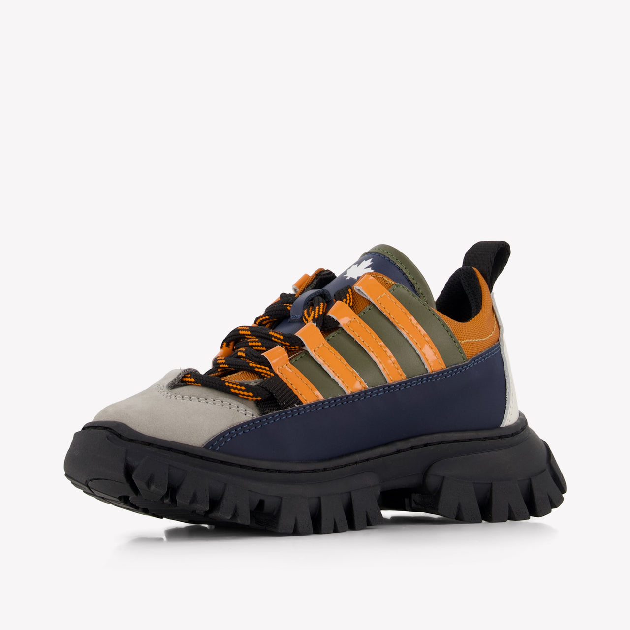 Dsquared2 Unisex Sneakers In Orange