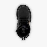 Moschino Bambini Unisex Stivali dentro Nero