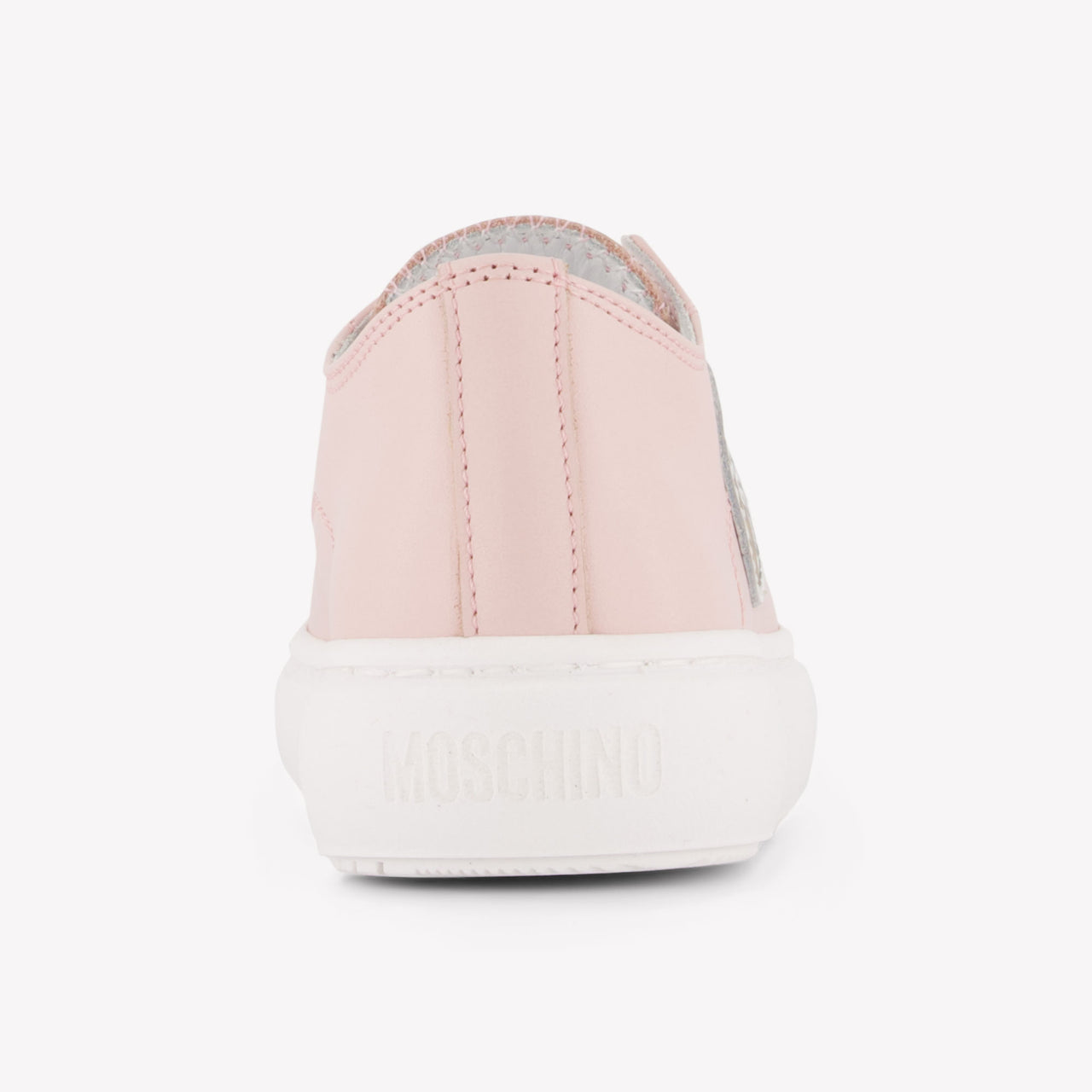 Moschino Filles Baskets dans Rose Léger