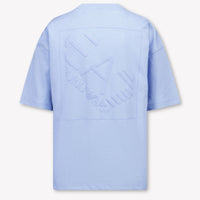 EA7 Kinder Jungen T-Shirt In Hellblau