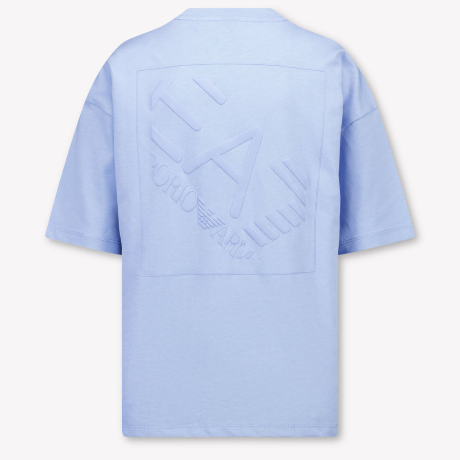 EA7 Kinder Jungen T-Shirt In Hellblau