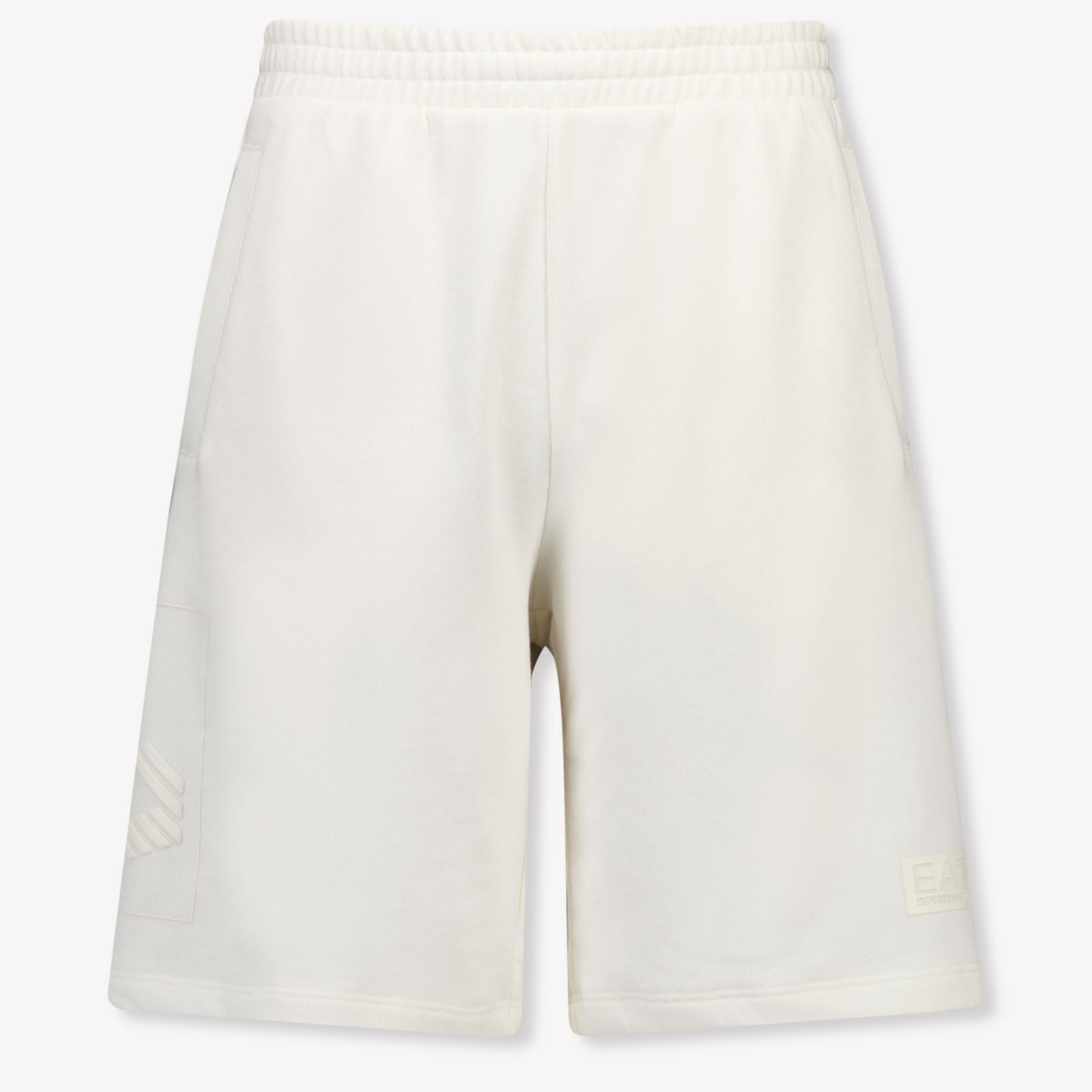 EA7 Bambini Ragazzi Pantaloncini dentro Off White