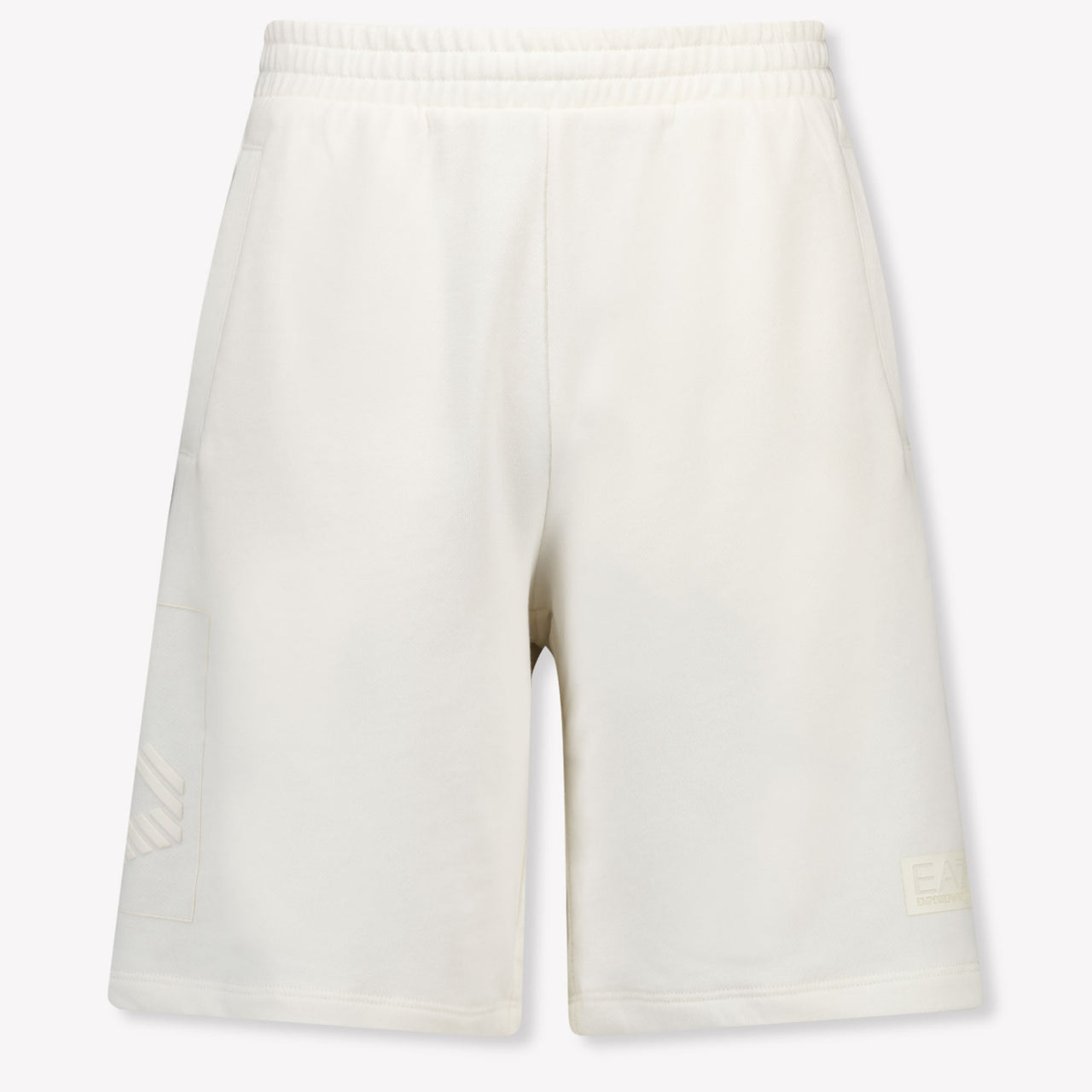 EA7 Bambini Ragazzi Pantaloncini dentro Off White