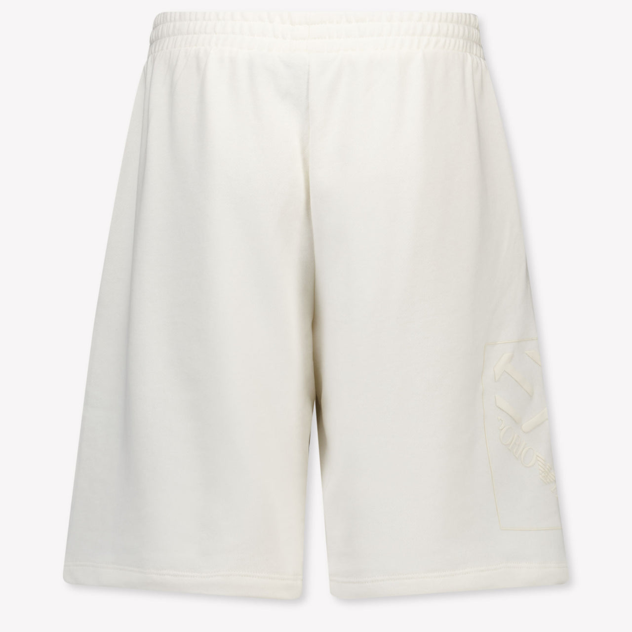 EA7 Bambini Ragazzi Pantaloncini dentro Off White