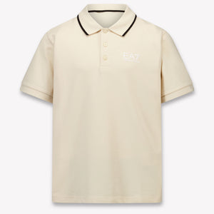 EA7 Enfants Garçons Polo En Beige