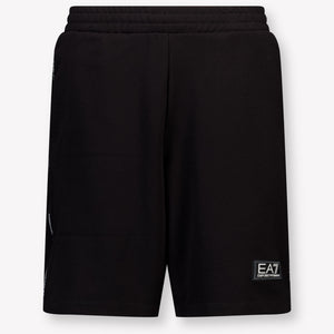 EA7 Enfants Garçons Short dans Noir