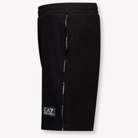 EA7 Enfants Garçons Short dans Noir