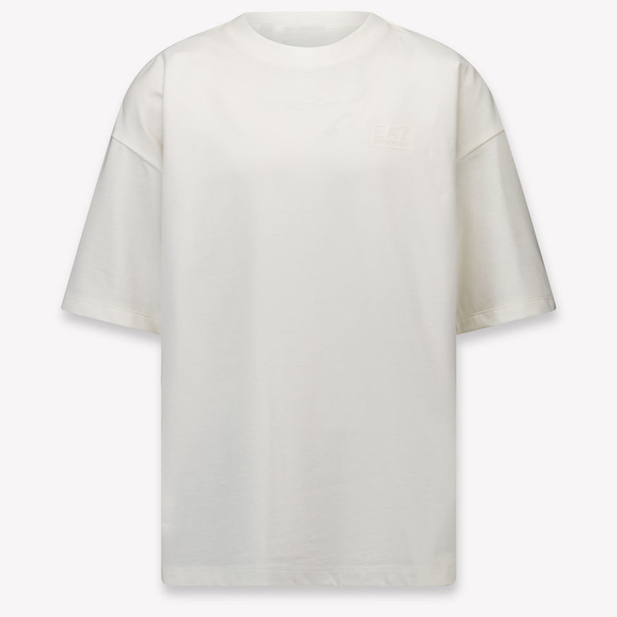 EA7 Kinder Jungen T-Shirt In Grauweiß