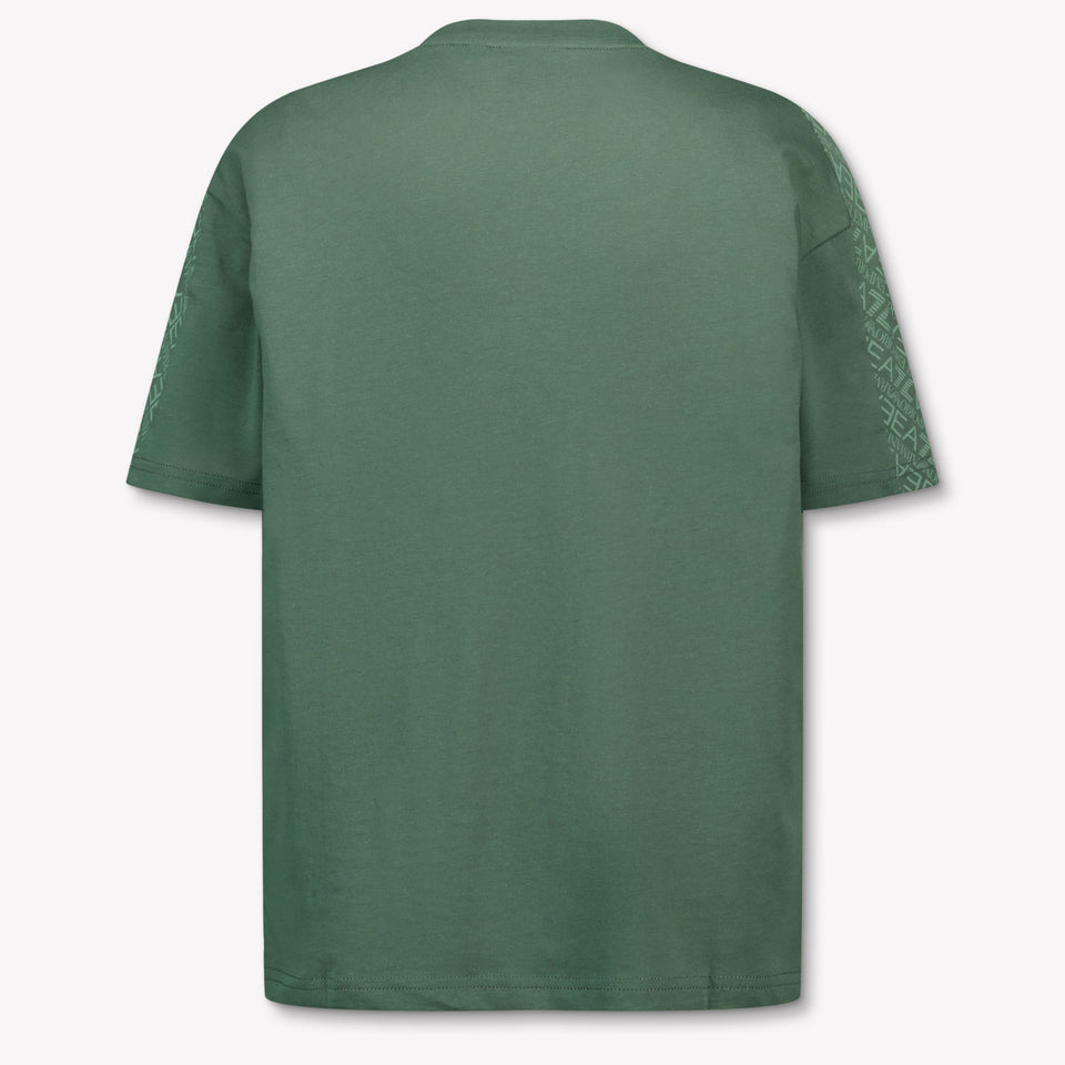 EA7 Enfants Garçons T-shirt dans Armée