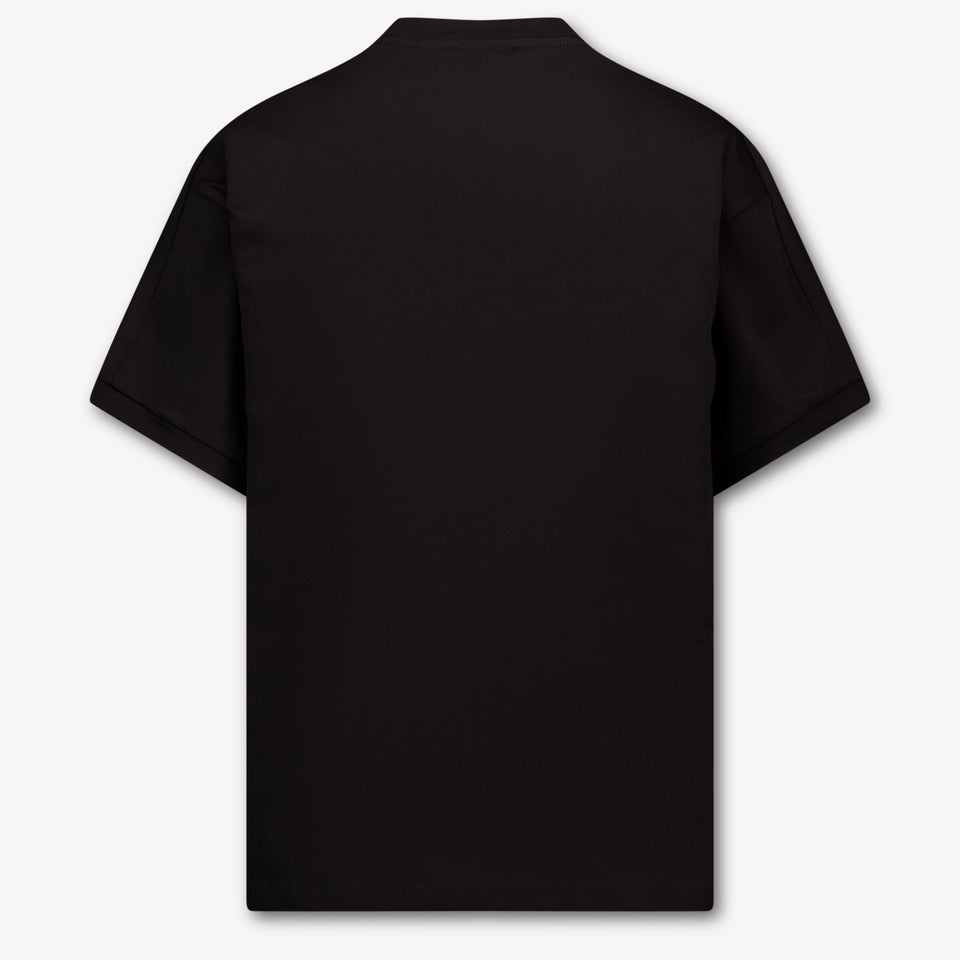 EA7 Niños Chicos Camiseta adentro Negro