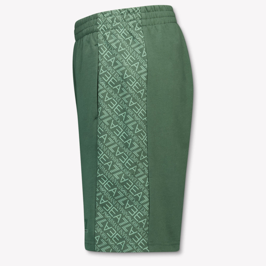 EA7 Kids Boys Shorts In Army