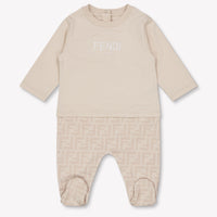 Fendi Bambino Unisex Tutina dentro Beige