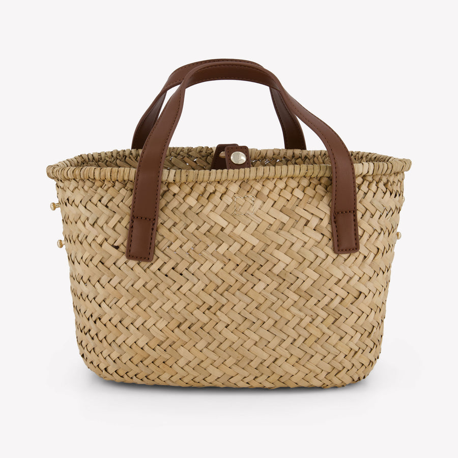 Twinset Kids Girls Bag In Camel