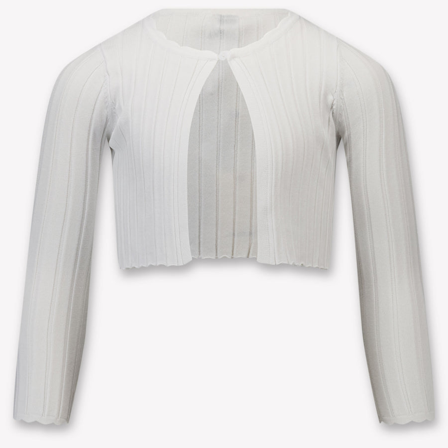 Twinset Kids Girls Cardigan In White