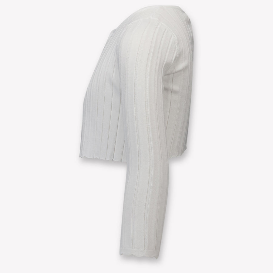 Twinset Kids Girls Cardigan In White