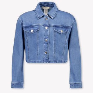 Twinset Kids Girls Jackets In Jeans