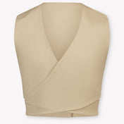 Twinset Bambini Ragazze Maglietta dentro Beige