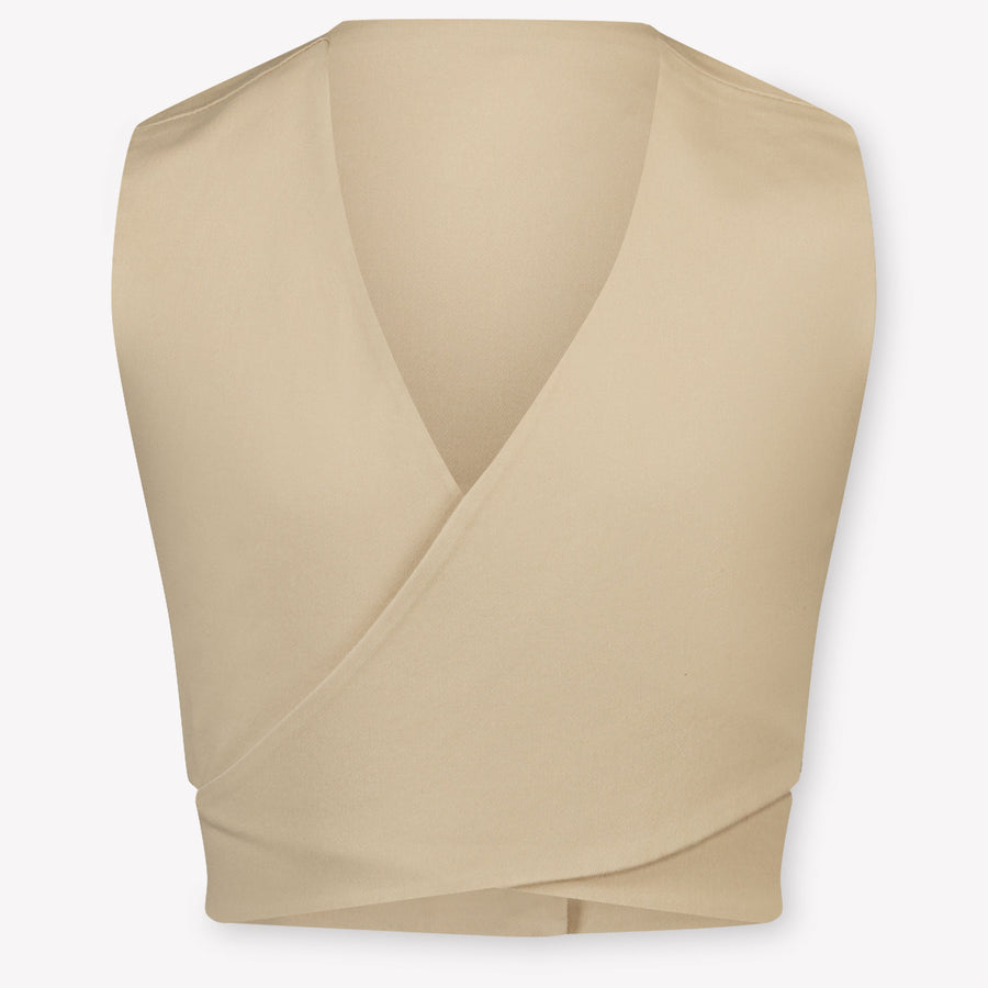 Twinset Bambini Ragazze Maglietta dentro Beige
