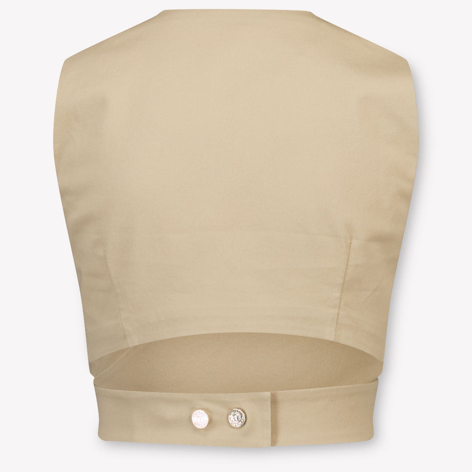 Twinset Bambini Ragazze Maglietta dentro Beige