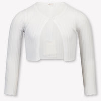 Twinset Kids Girls Cardigan In White