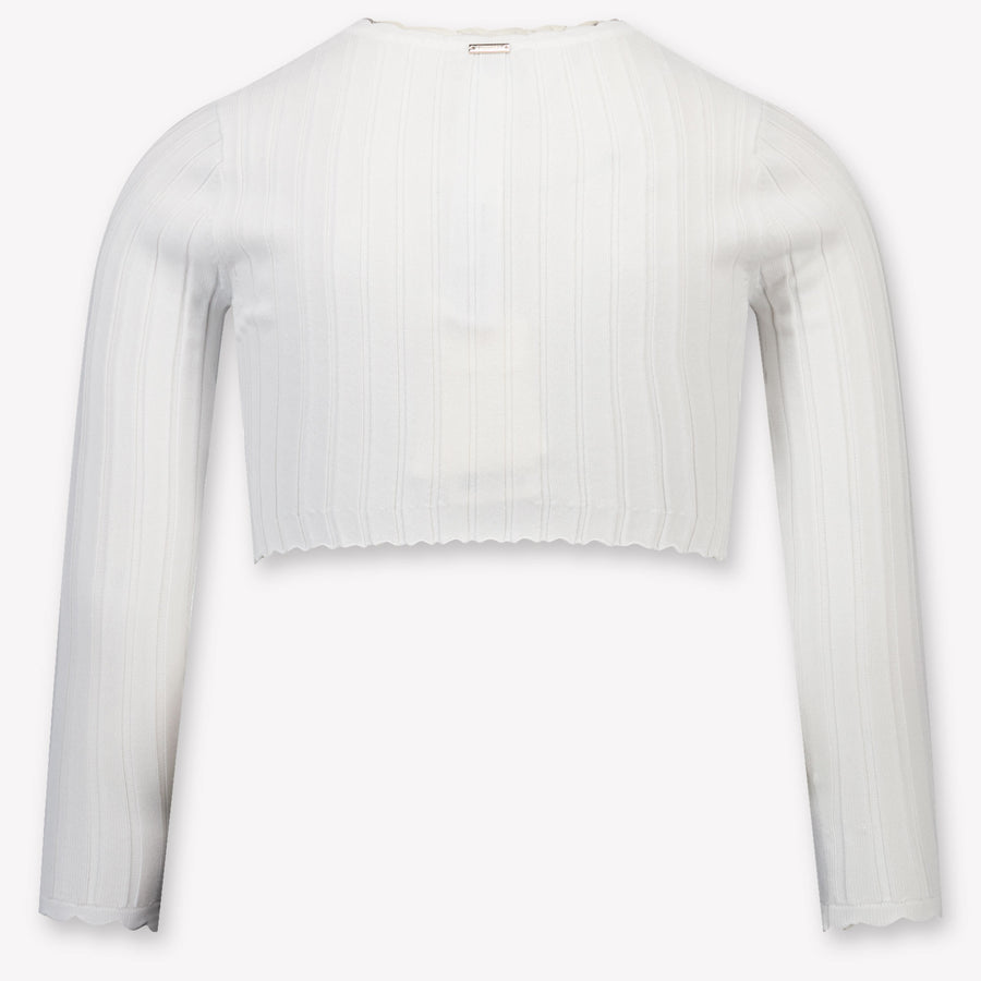 Twinset Kids Girls Cardigan In White