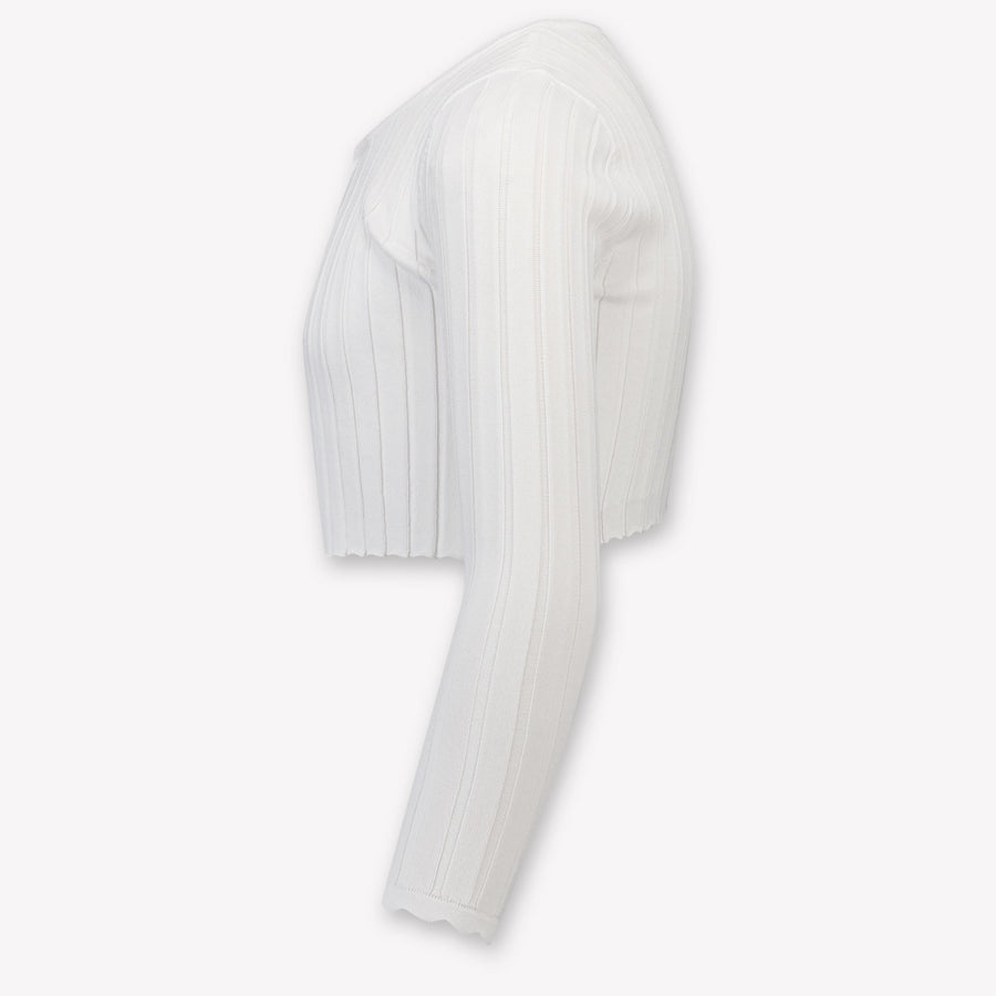 Twinset Kids Girls Cardigan In White