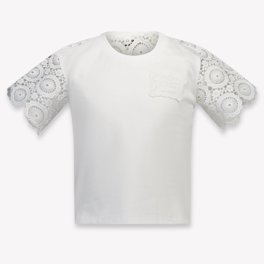 Twinset Mädchen T-Shirt in Weiß
