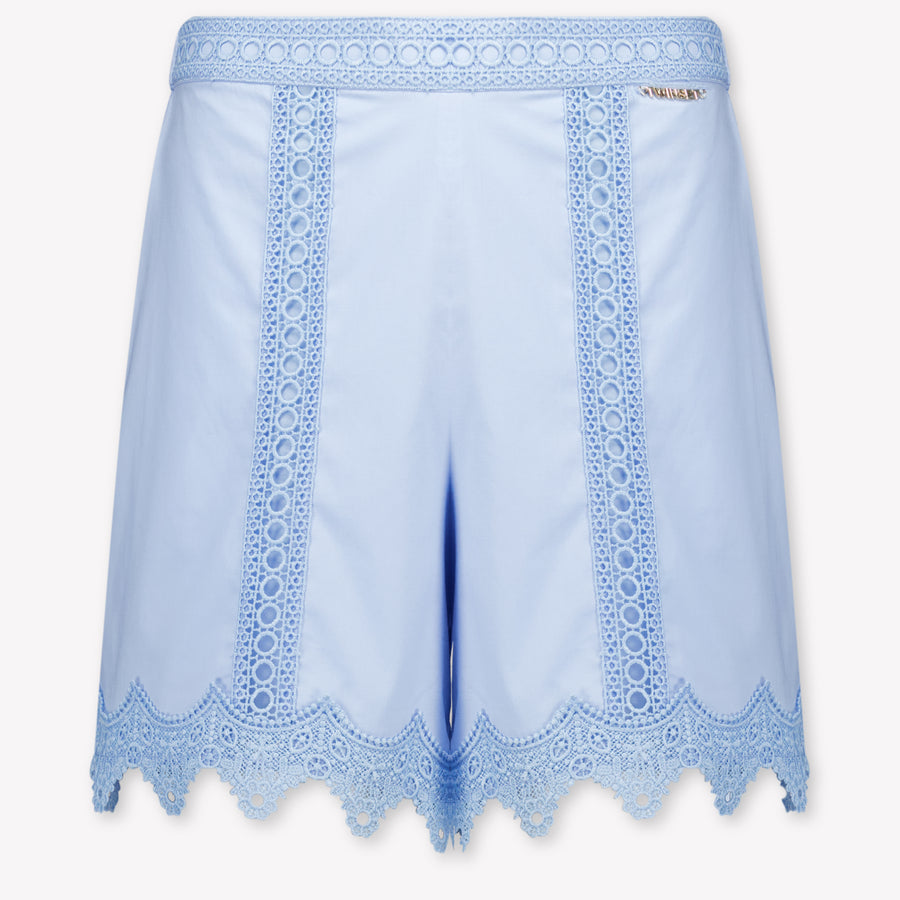 Twinset Kinder Mädchen Shorts rein Hellblau
