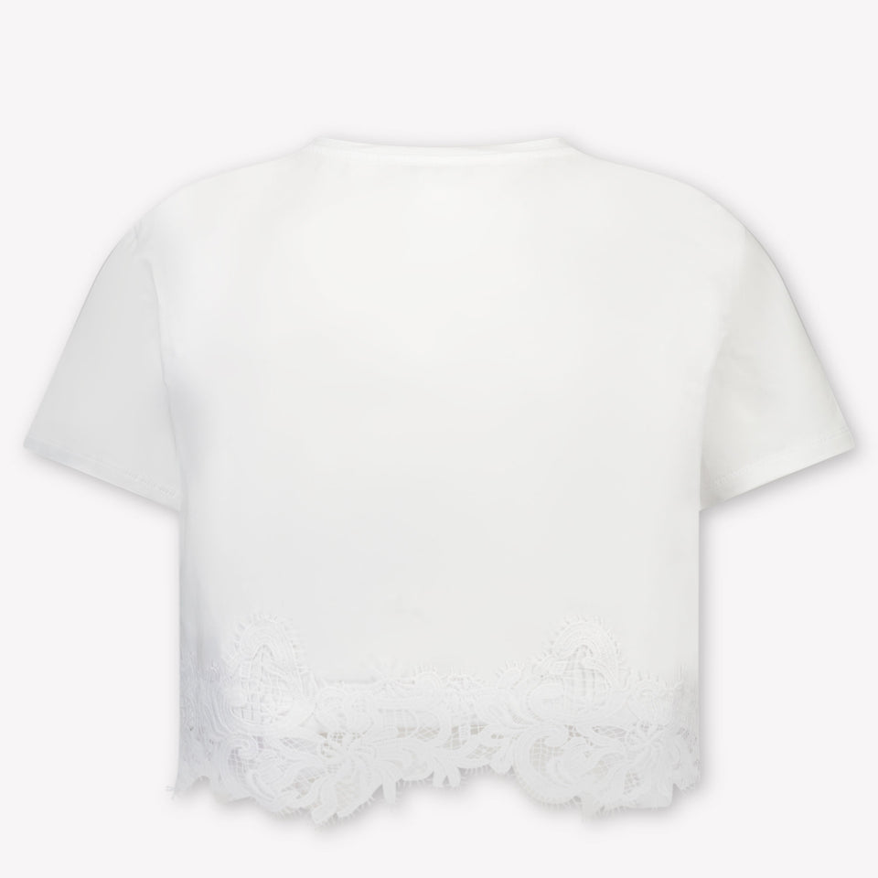 Twinset Bambini Ragazze Maglietta dentro Bianco
