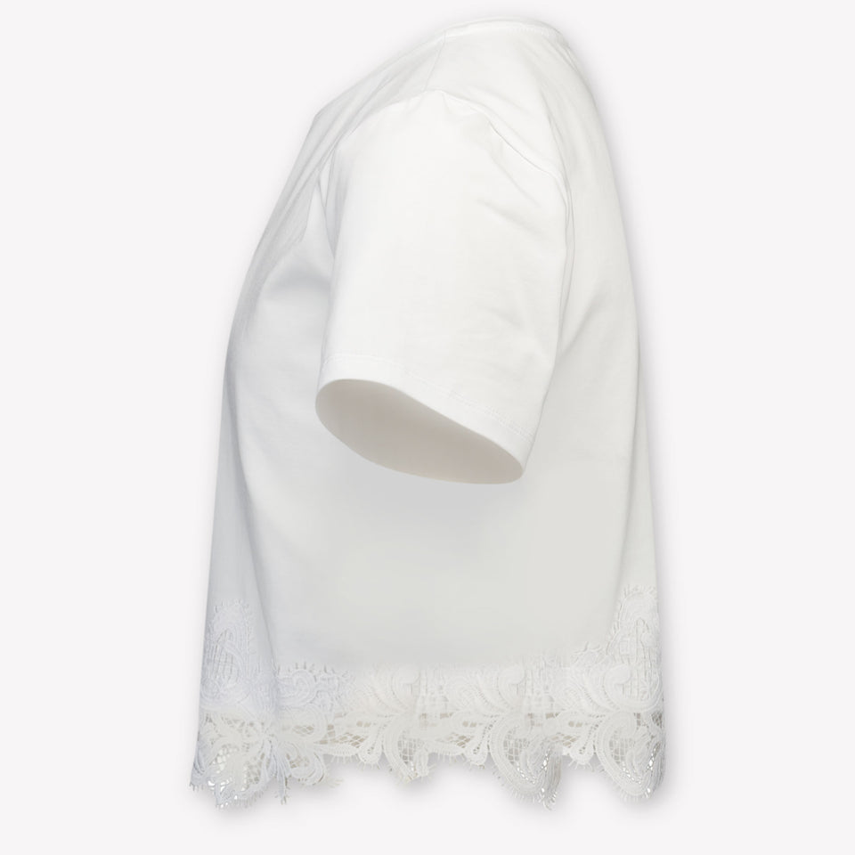 Twinset Bambini Ragazze Maglietta dentro Bianco
