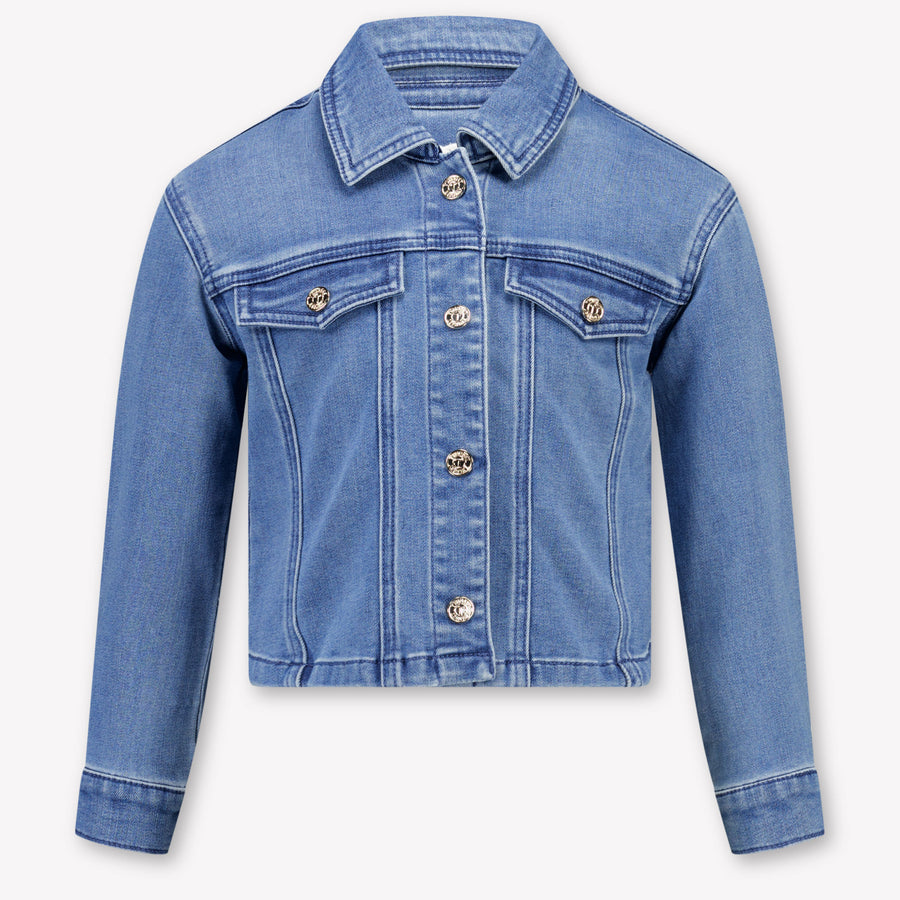 Twinset Mädchen Jeansjacken in Blau