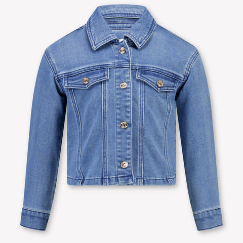 Twinset Kids Girls Jackets In Blue