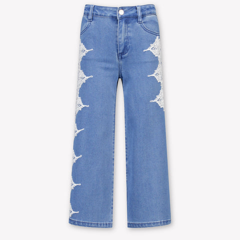 Twinset Kids Girls Jeans In Blue