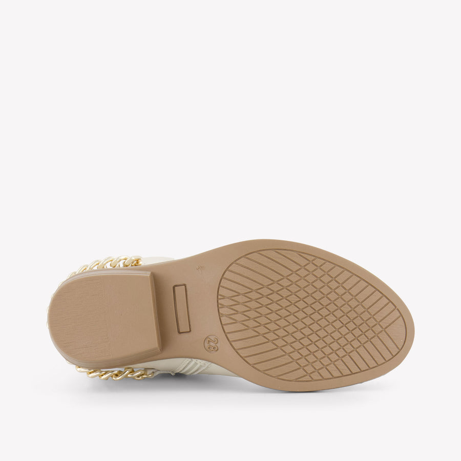 Twinset Filles Bottes En Écru