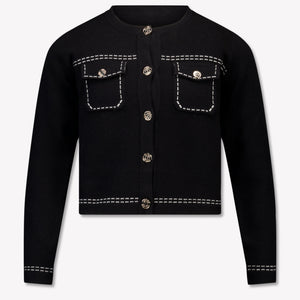 Twinset Kinder Mädchen Strickjacke In Schwarz