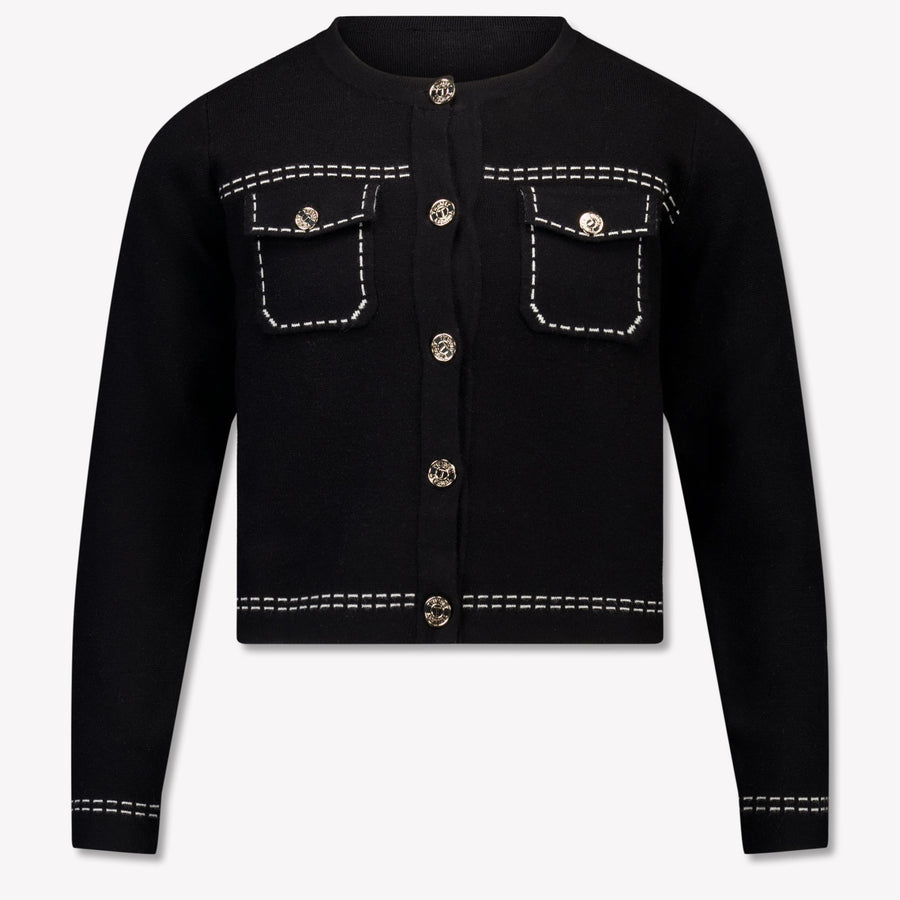 Twinset Kinder Mädchen Strickjacke In Schwarz