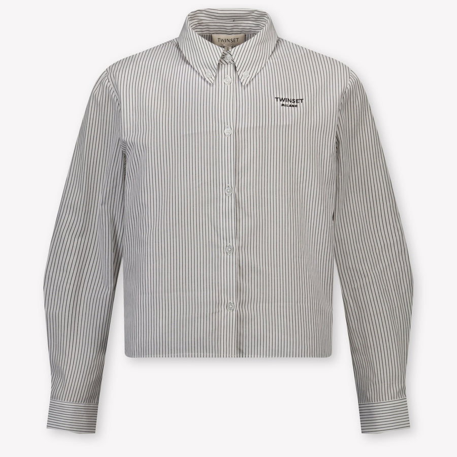 Twinset Bambini Ragazze Camicetta dentro Bianco
