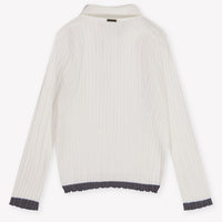 Twinset Enfants Filles Pull en blanc cassé