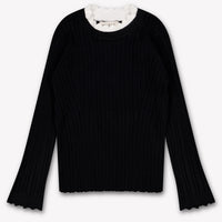 Twinset Enfants Filles Pull en Noir