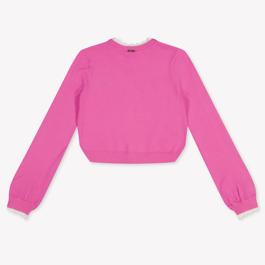 Twinset Kinder Mädchen Strickjacke In Fuchsia