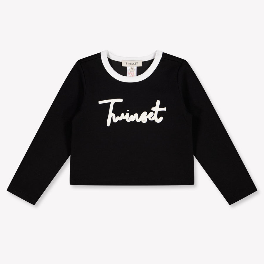 Twinset Bambini Ragazze Maglione dentro Nero