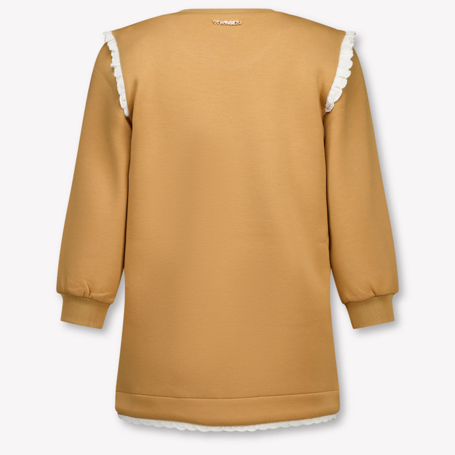 Twinset Kinder Mädchen Kleid In Beige