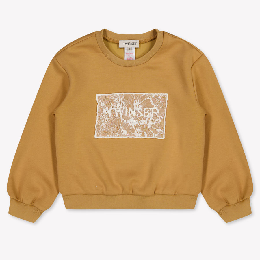Twinset niños Chicas suéter en Beige