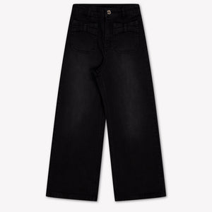 Twinset Bambini Ragazze Jeans Dentro Nero